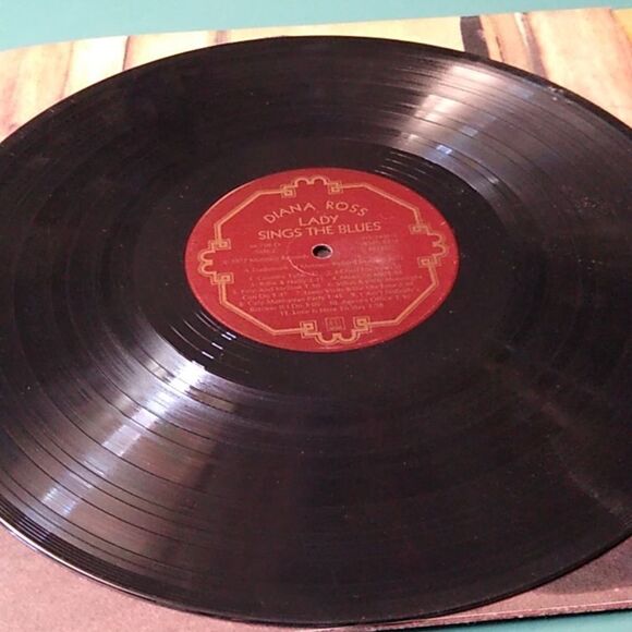 Diana Ross Lady Sings The Blues Vinyl Record - Picture 12 of 13